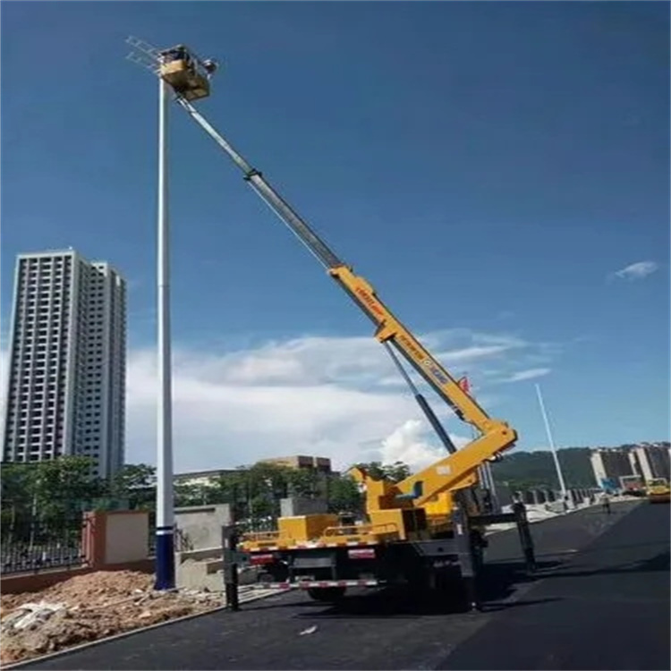 会昌县维修路灯的曲臂升降车出租